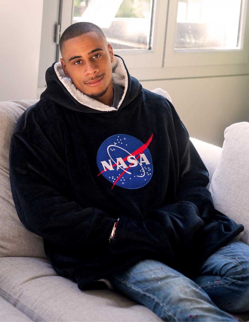 NASA - Logo - Sweat Plaid