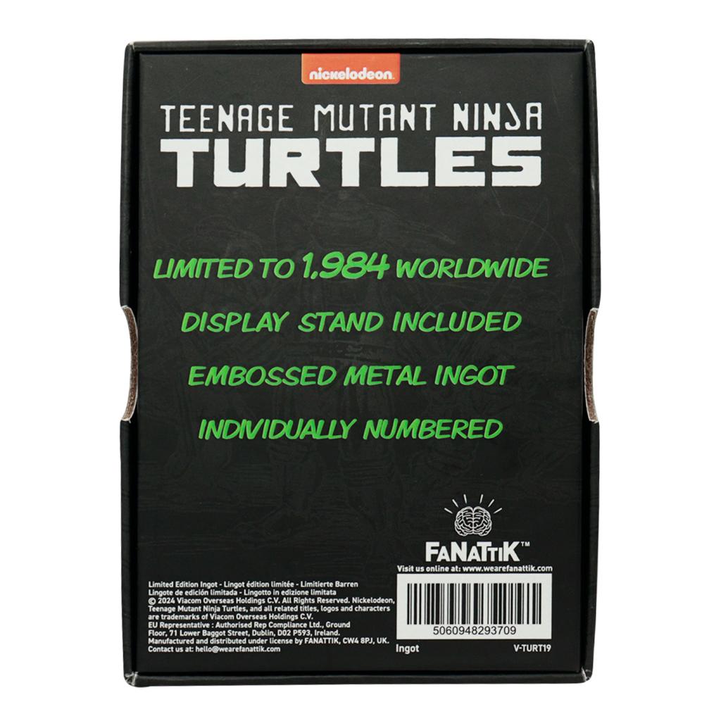 TMNT - 40th Anniversary - Limited Edition Green Ingot