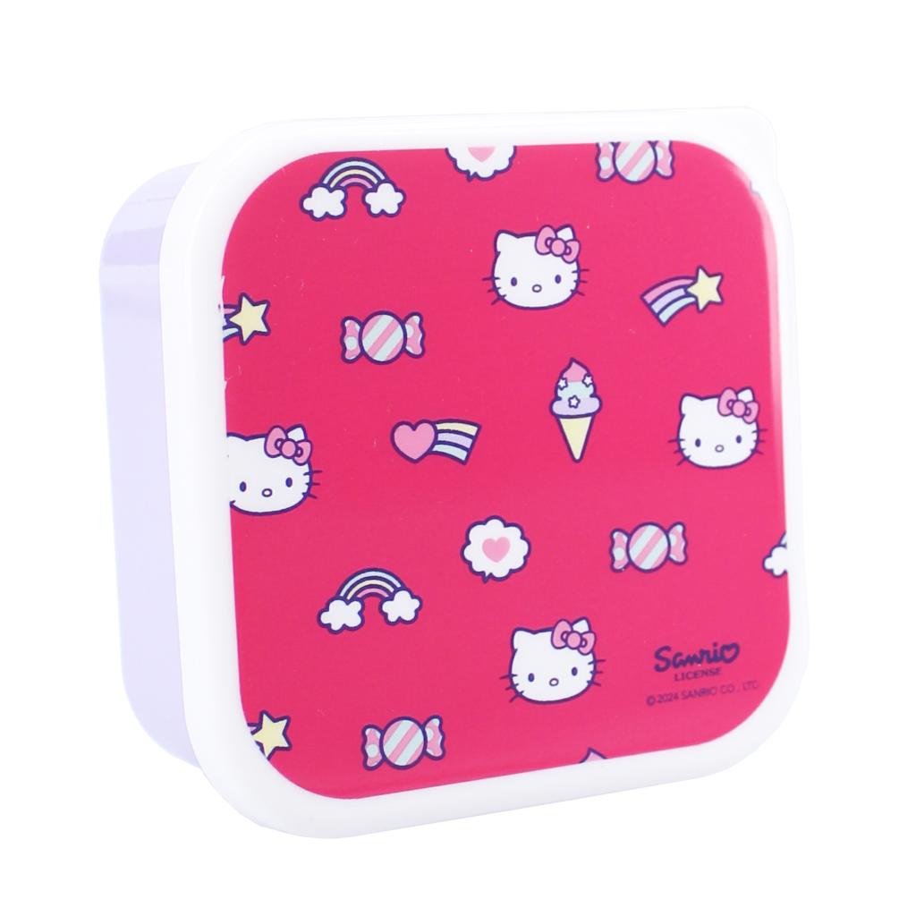 HELLO KITTY - Fresh Bites - Snack Boxes - 3 pcs