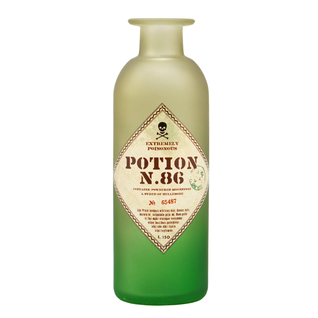 HARRY POTTER - Potion N.86 - Potion Vase Glass 16cm