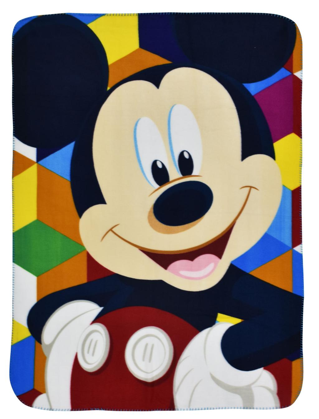 MICKEY - Polar Plaid 100% Polyester '100x140cm'