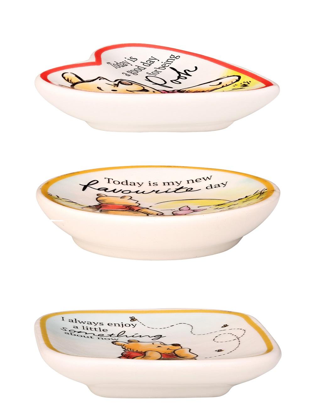 WINNIE THE POOH - 3 Mini Trinket Tray Set - 20,6x7,2x2,3 cm