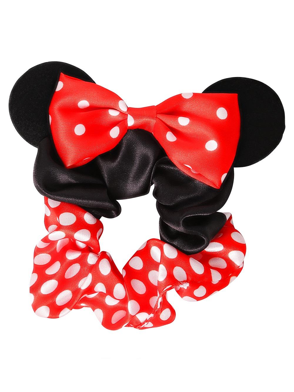 MINNIE - Hair Accessories Shiny "Scrunchies" - 3 Pc