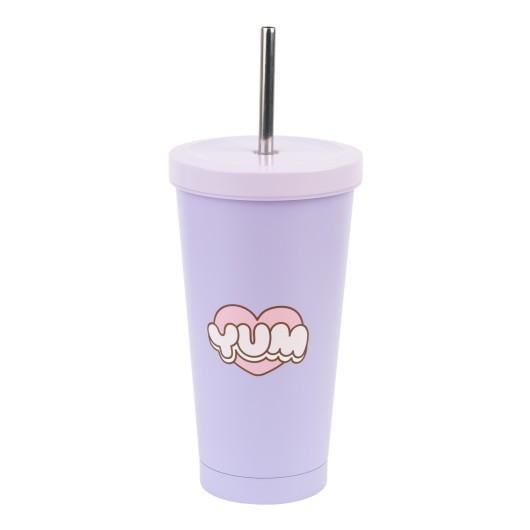 PUSHEEN - Fashion Straw Tumbler - Size 19Oz