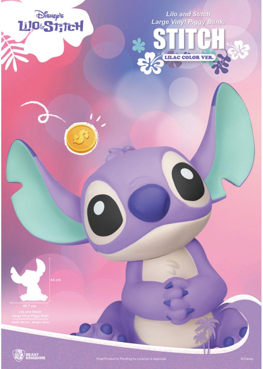 LILO & STITCH - Stitch "Lilac Color" - Piggy Bank 44cm