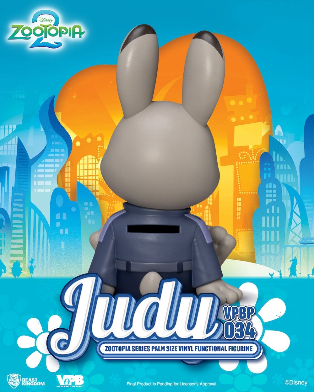 ZOOTOPIA 2 - Judy - Bank Vinyl Figure 15cm