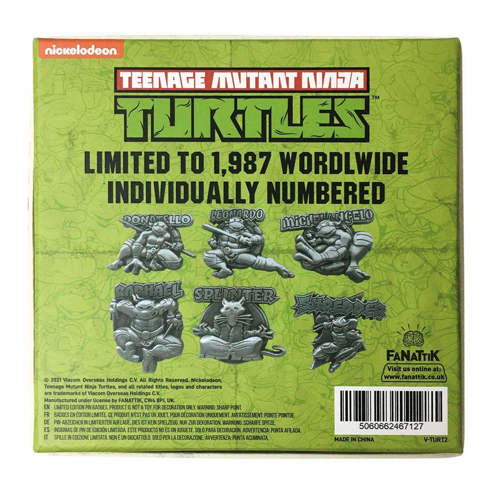 TMNT - Pizza - Limited Edition 6 Pin's Set '13x1x13cm'