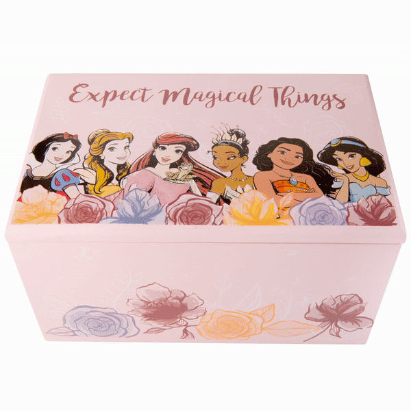 PRINCESS - Jewellery Box in Wood - 18x 11,5x 10 cm