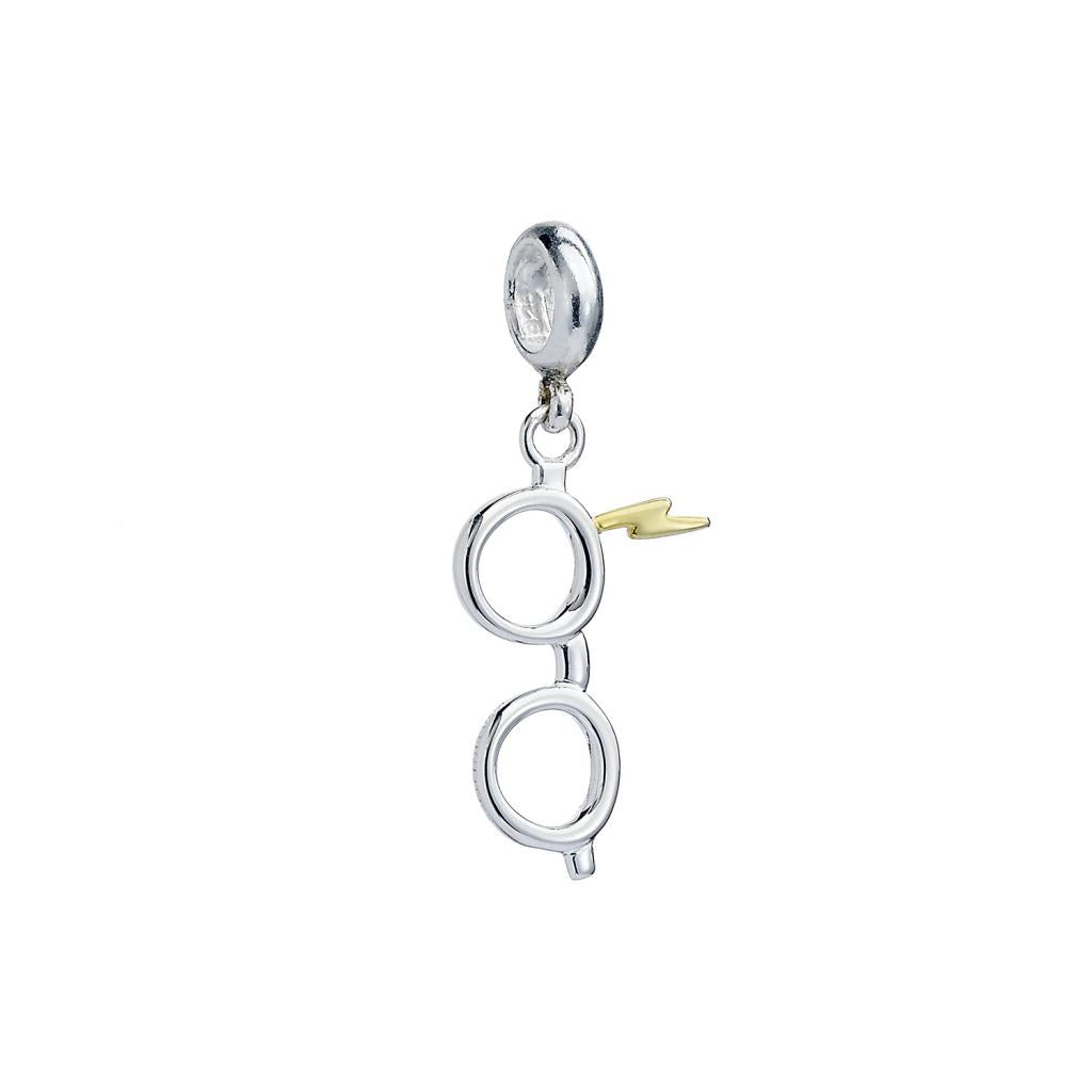 HARRY POTTER - Lightning Bolt & Glasses - Slider Charm for Bracelet