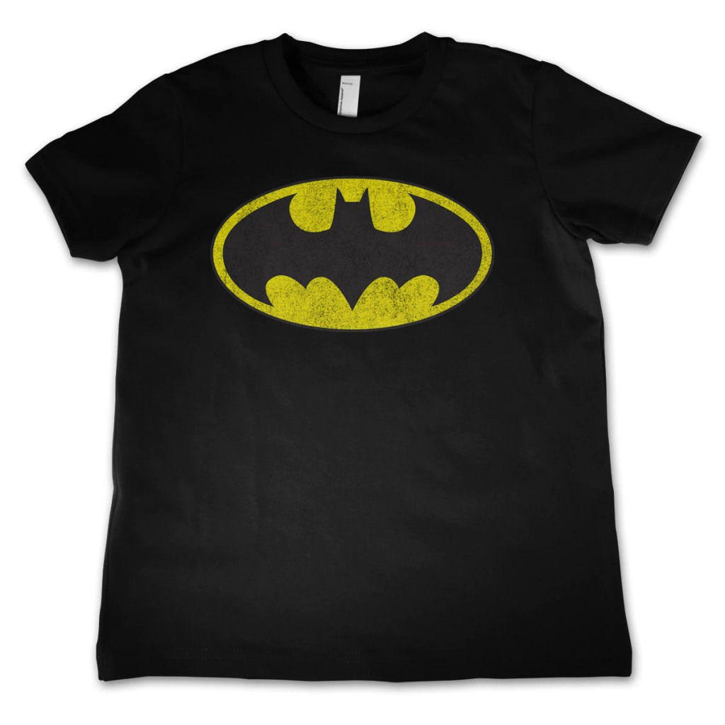 BATMAN - T-Shirt KIDS Distressed Logo (4 Years)