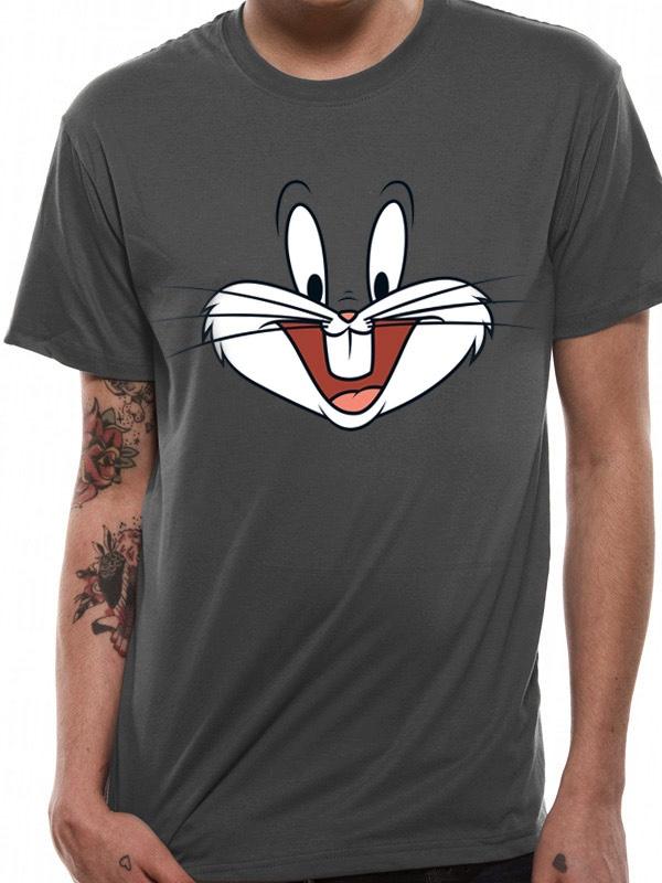 LOONEY TUNES - T-Shirt IN A TUBE- Bugs Face (M)