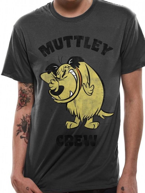 WACKY RACES - T-Shirt IN A TUBE- Muttley Crew (M)