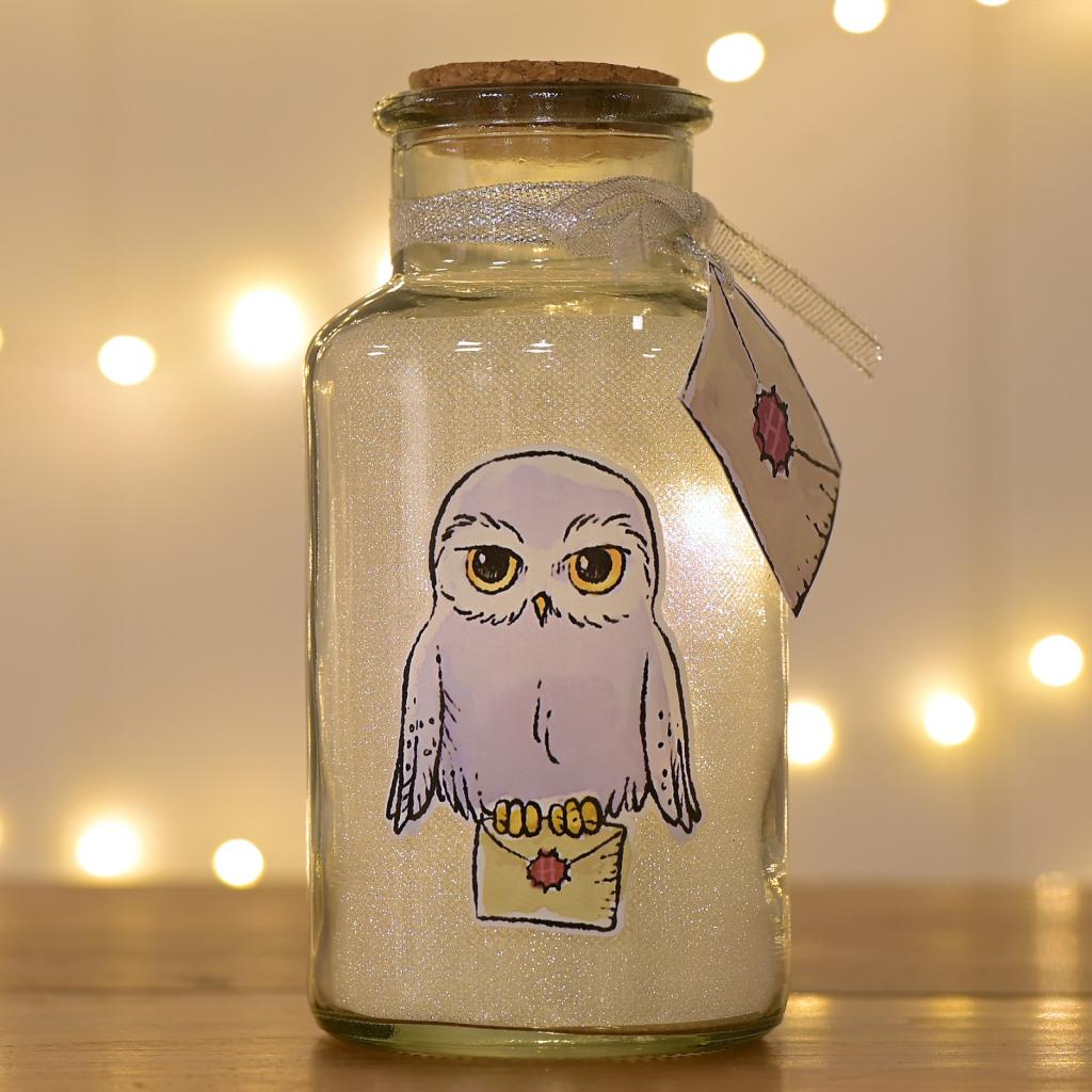 HARRY POTTER - Hedwig - Light-Up Lantern - 17 cm