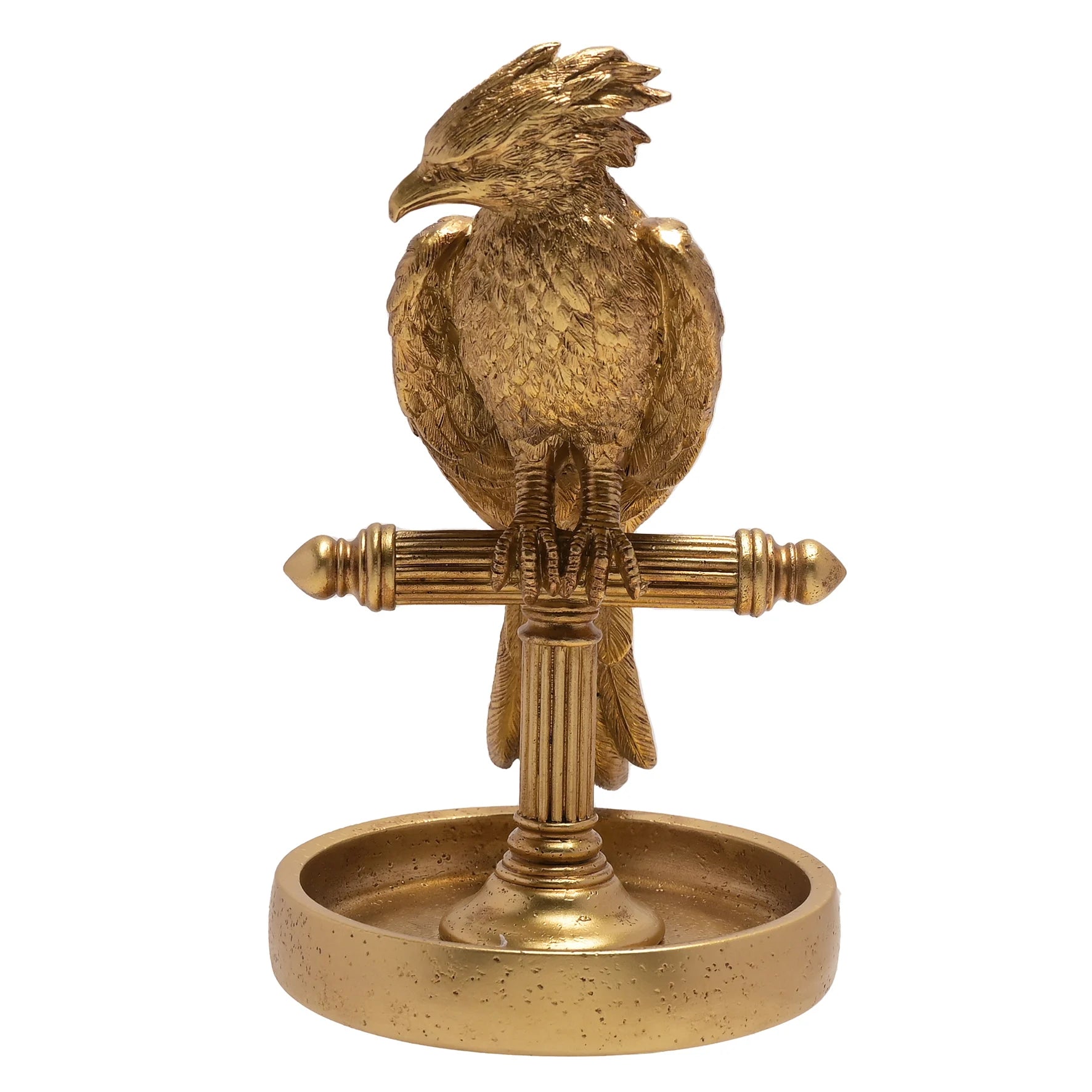 HARRY POTTER - Fawkes - Gold Trinket Tray 21,5cm