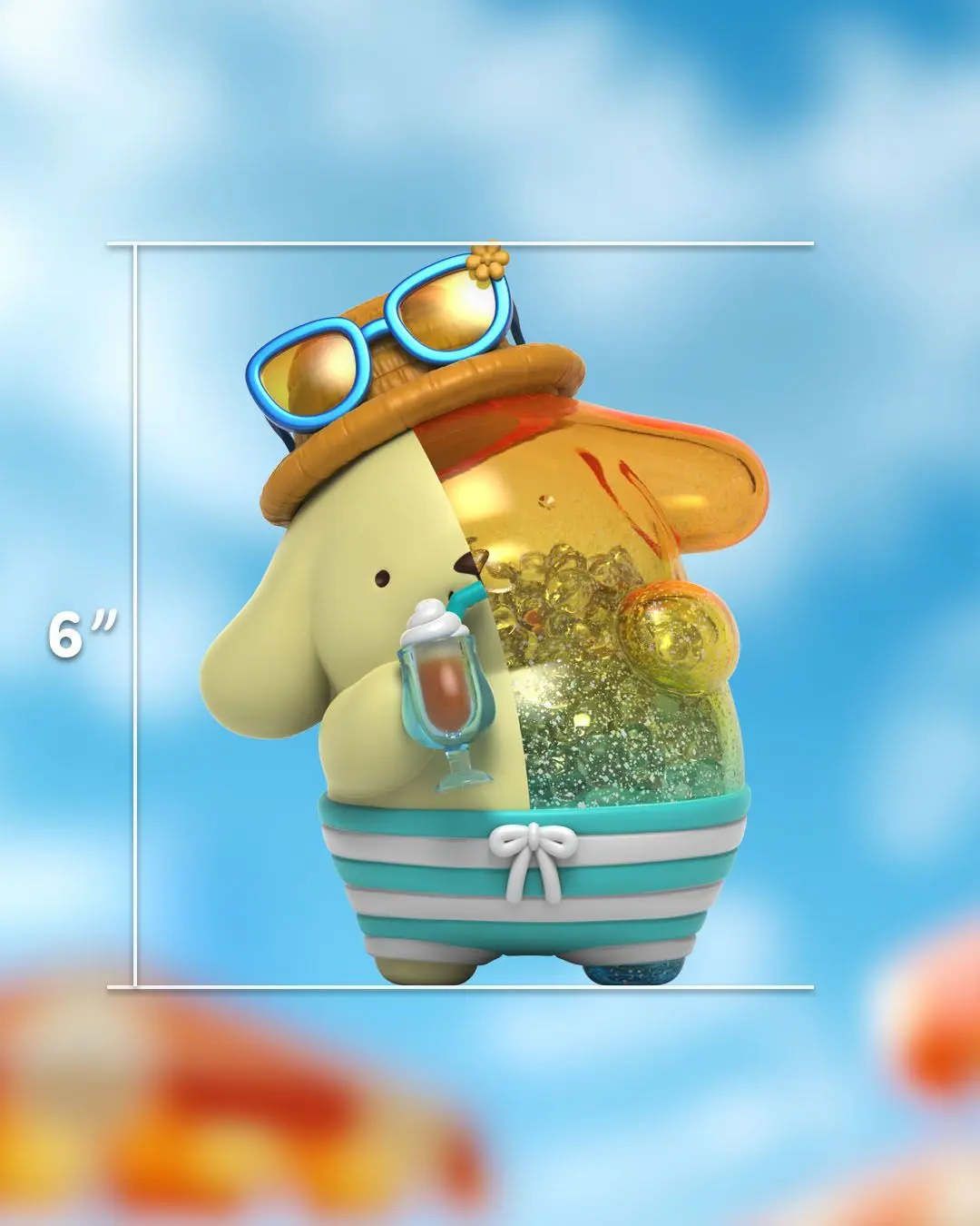 HELLO KITTY - Pompompurin - Figure Sea Breeze Series 15cm