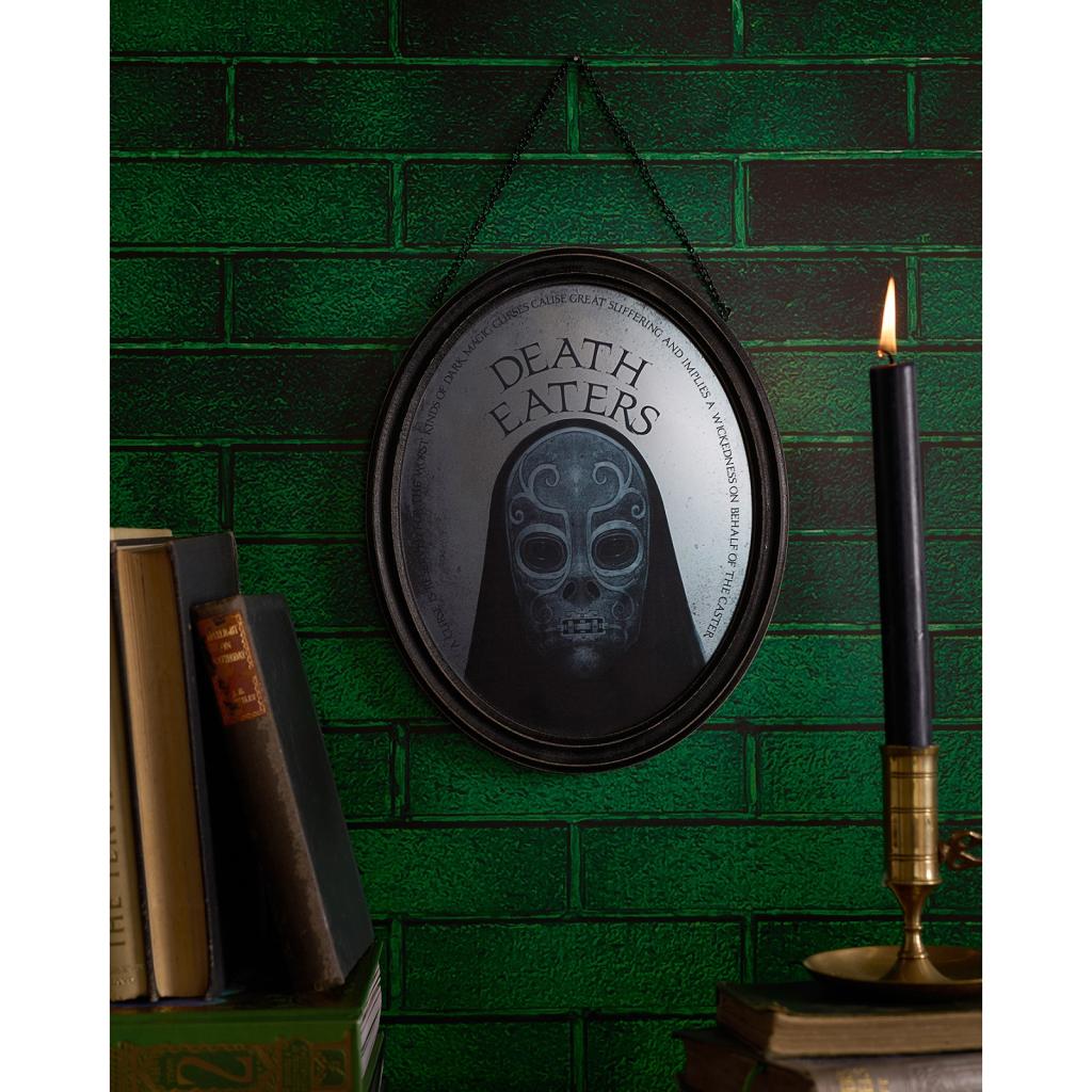 HARRY POTTER - Death Eaters - Oval Decorative Mirrored Plaque