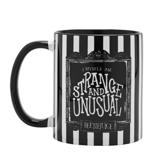 BEETLEJUICE - Black&White - Lydia - Inner Colored Mug - 10Oz