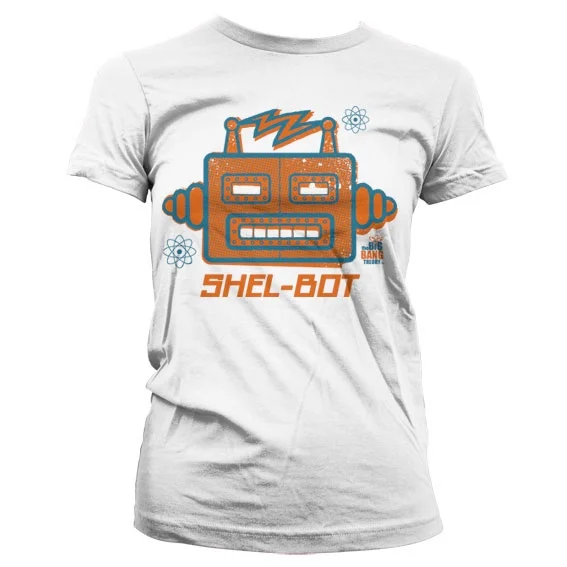 THE BIG BANG - T-Shirt GIRL SHEL-BOT - White (XL)