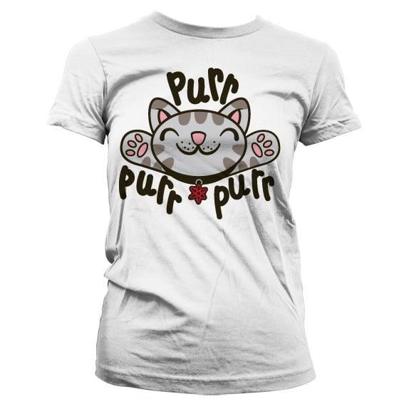 THE BIG BANG - T-Shirt GIRL Soft Kitty Purr-Purr-Purr - White (XXL)