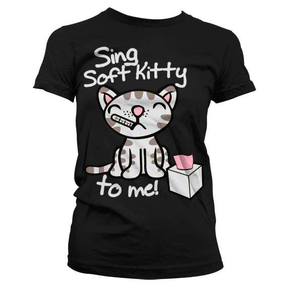 THE BIG BANG - T-Shirt GIRL Sing Soft Kitty For Me (M)