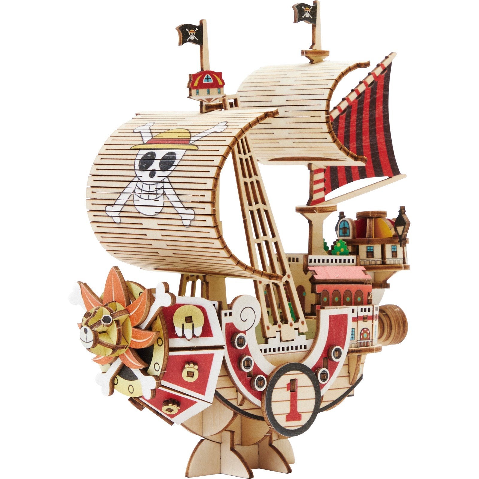 ONE PIECE - Thousand Sunny - Wood Model Kit 14.5cm