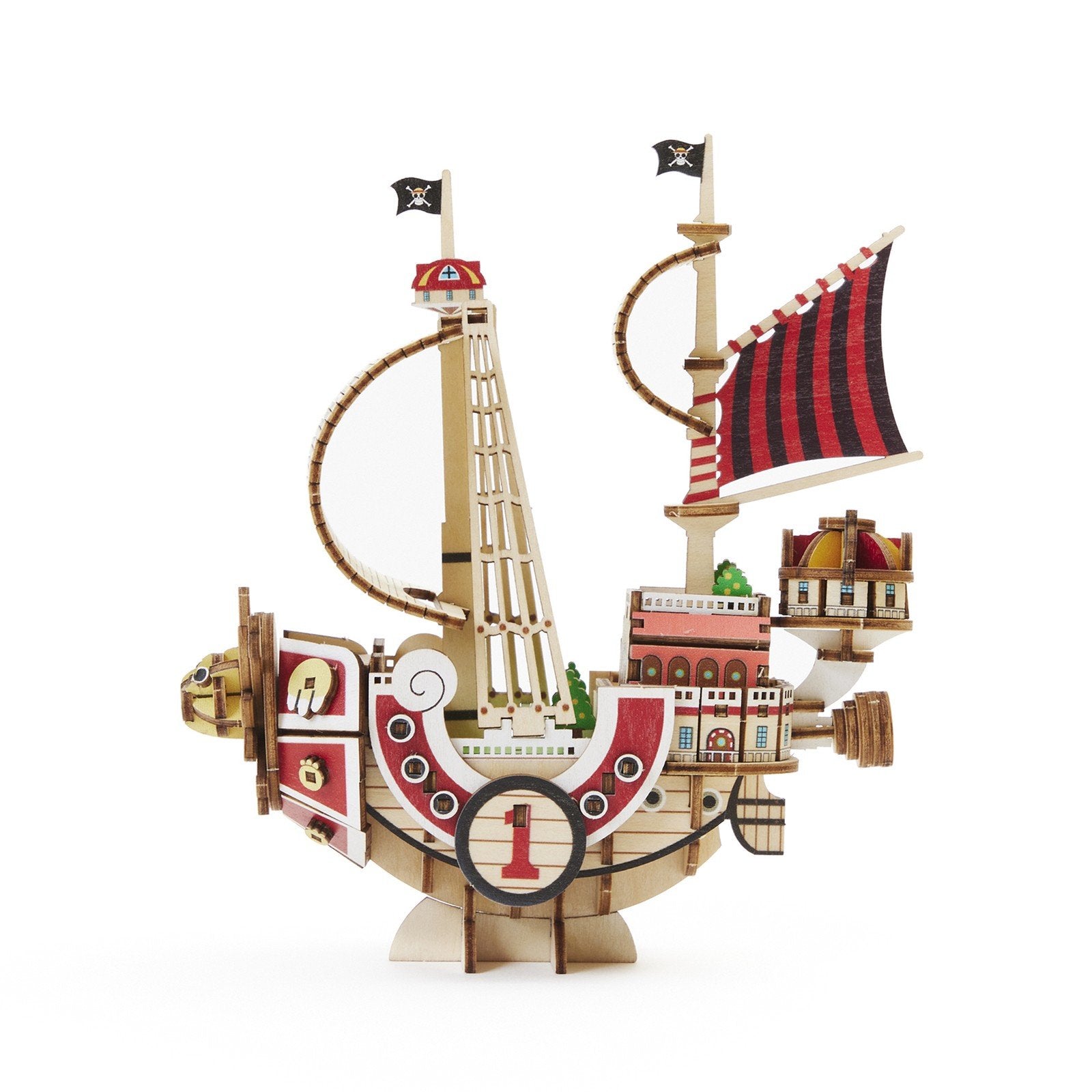 ONE PIECE - Thousand Sunny - Wood Model Kit 14.5cm