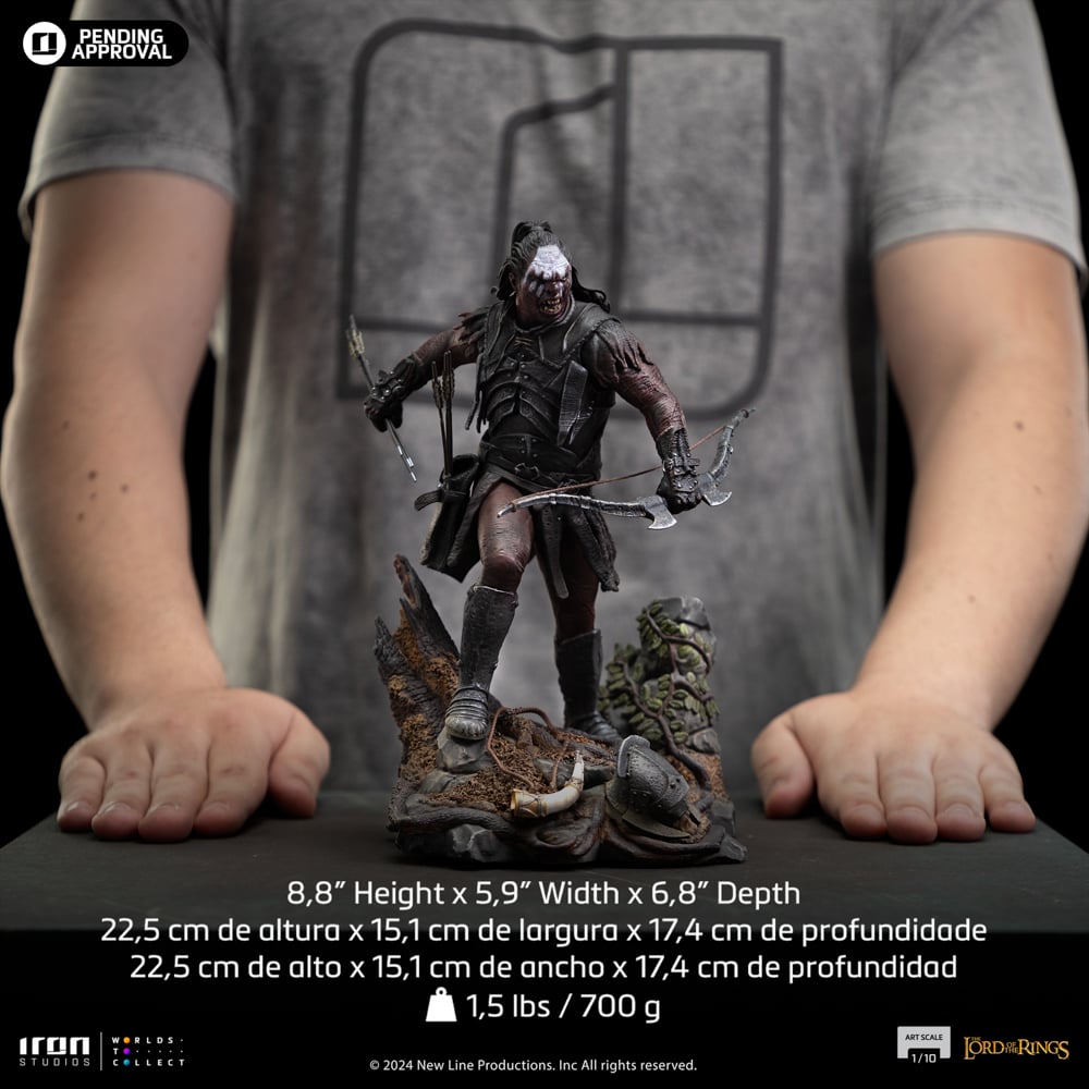LORD OF THE RINGS - Lurtz - Statue Art Scale 1/10 22.5cm
