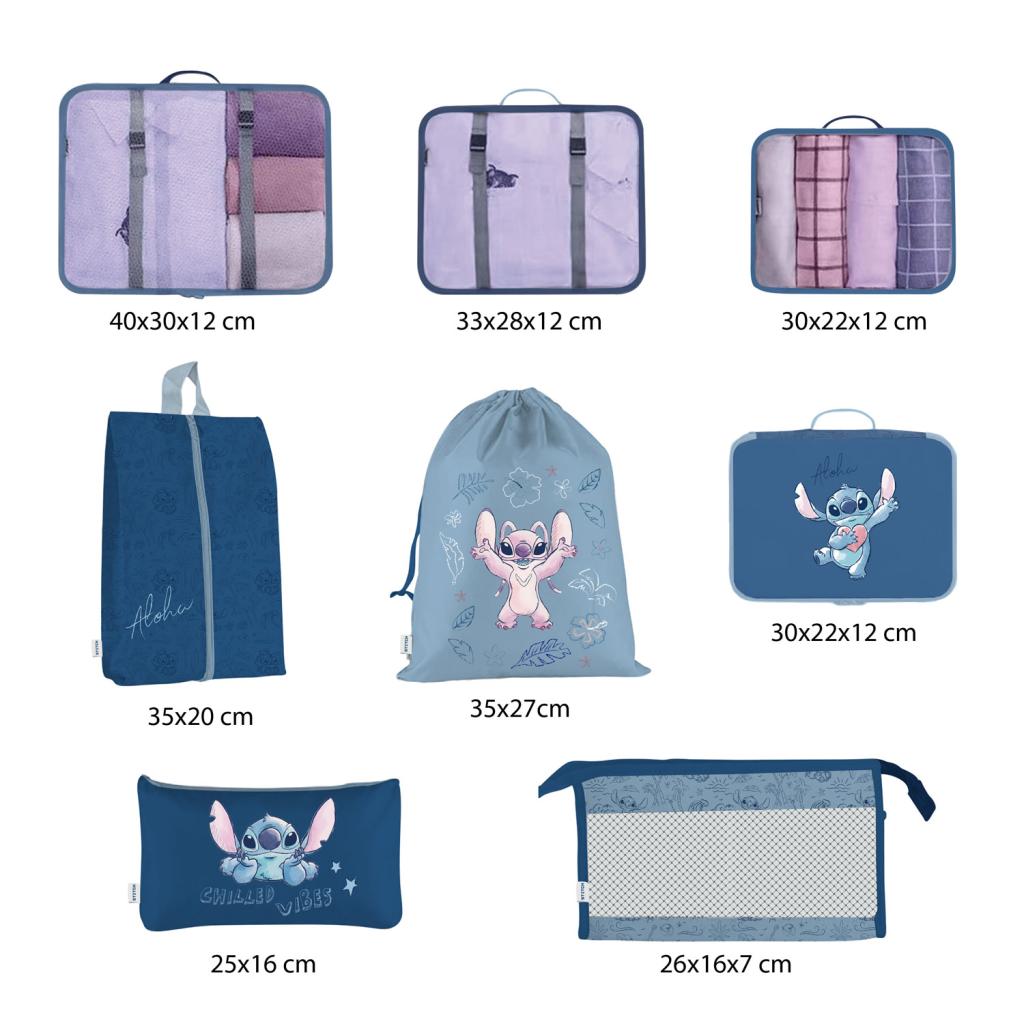 STITCH - Suitcase Organizers - 8 pc.