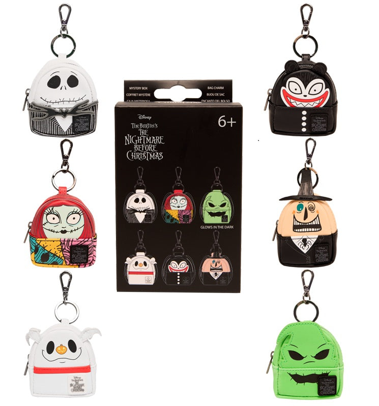 DISNEY - NBX - Mini Backpack Bag Charm Loungefly Mystery Box