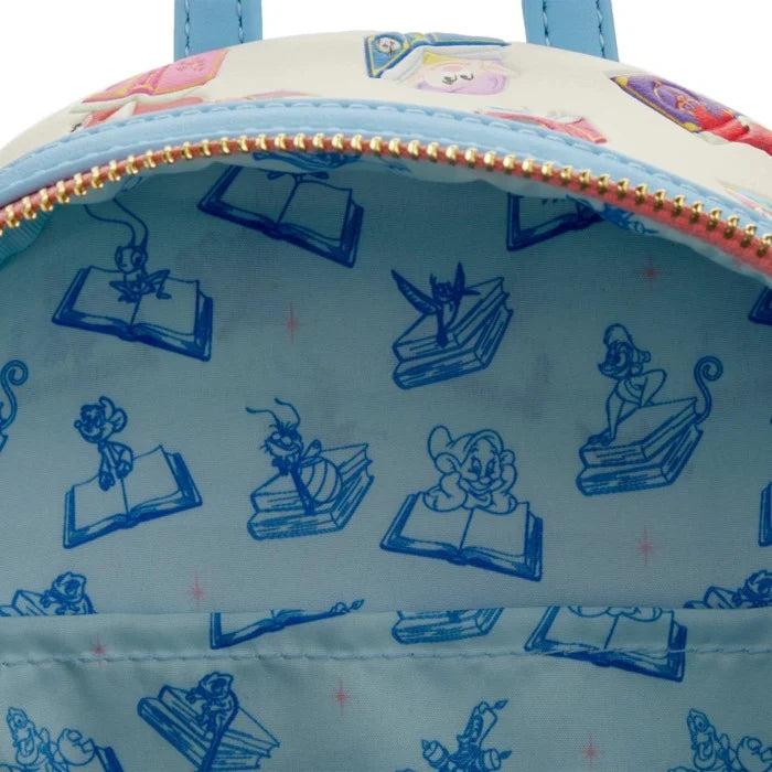 DISNEY - Princess Books - Backpack LoungeFly '23x25x11cm'