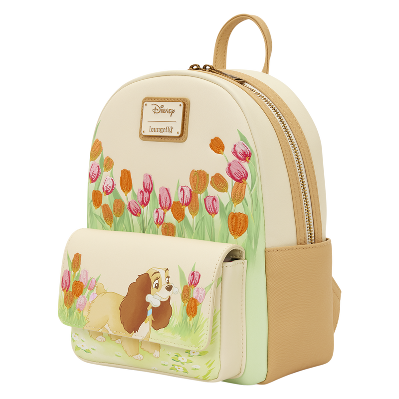 LADY AND THE TRAMP - Pastel Tulip - Mini Backpack LoungeFly