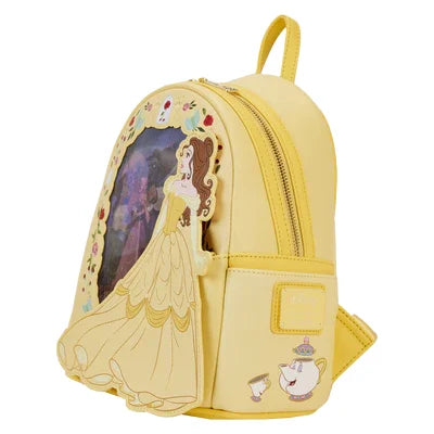 DISNEY - Beauty and The Beast "Belle" - Mini Backpack LoungeFly