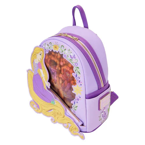 DISNEY PRINCESS - Rapunzel - Lenticular Mini Backpack LoungeFly