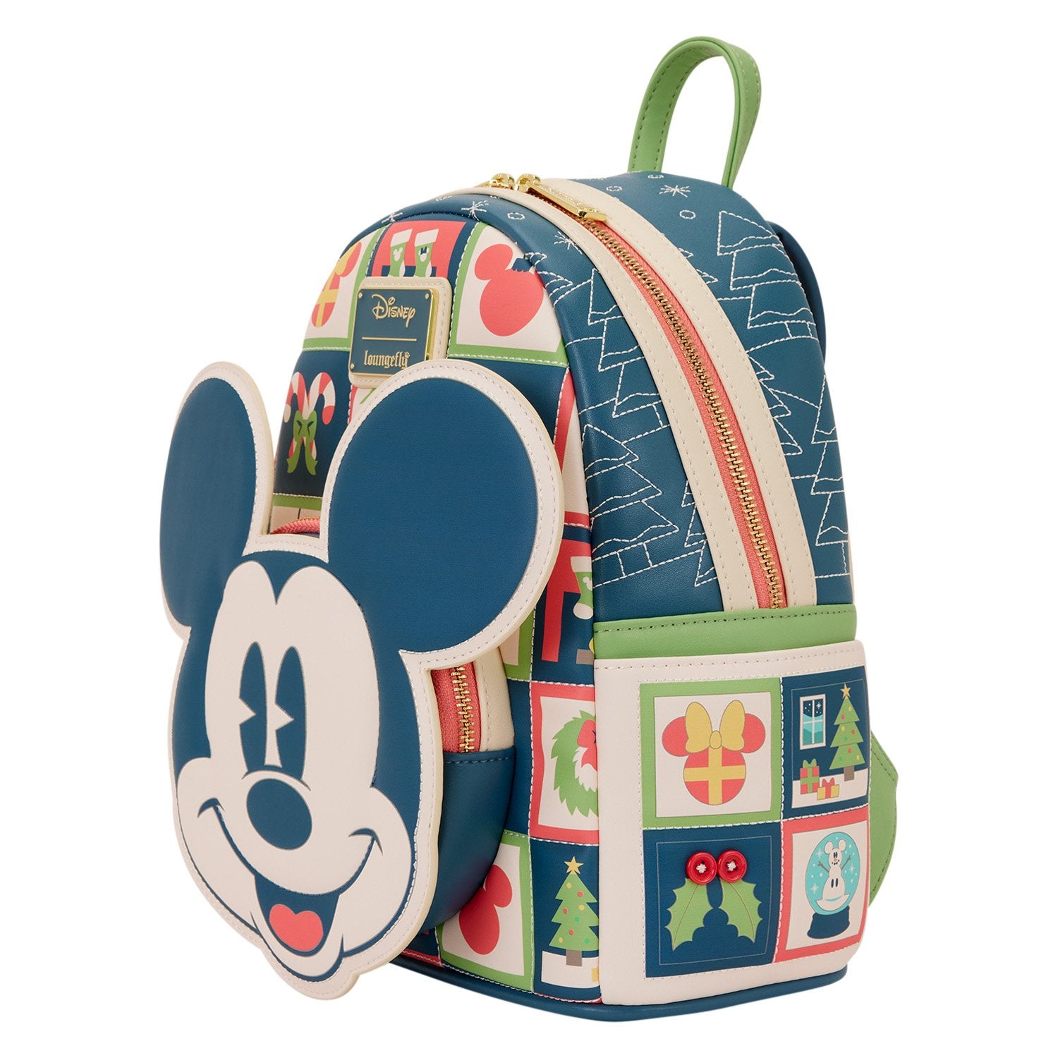 DISNEY - Mickey & Minnie "Holiday" - Mini Backpack LoungeFly