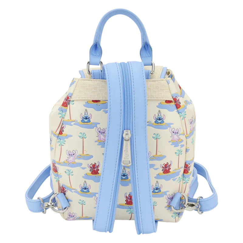 LILO & STITCH - Stitch, Angel & Leroy - Mini Backpack Loungefly