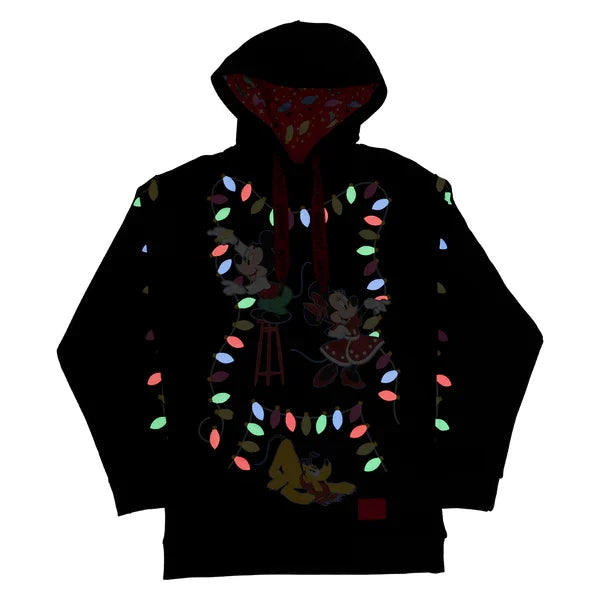 MICKEY - Light up decorations - Hoodie Unisex Loungefly (XL)