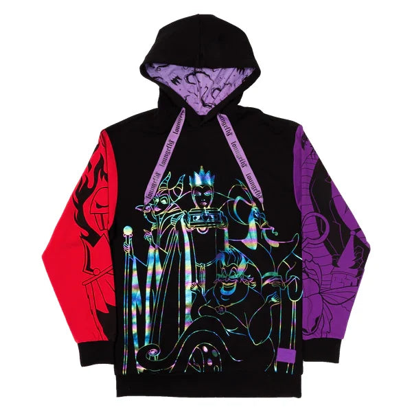 DISNEY - Villains - Hoodie Unisex Loungefly (XL)