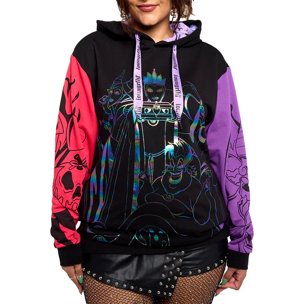 DISNEY - Villains - Hoodie Unisex Loungefly (M)