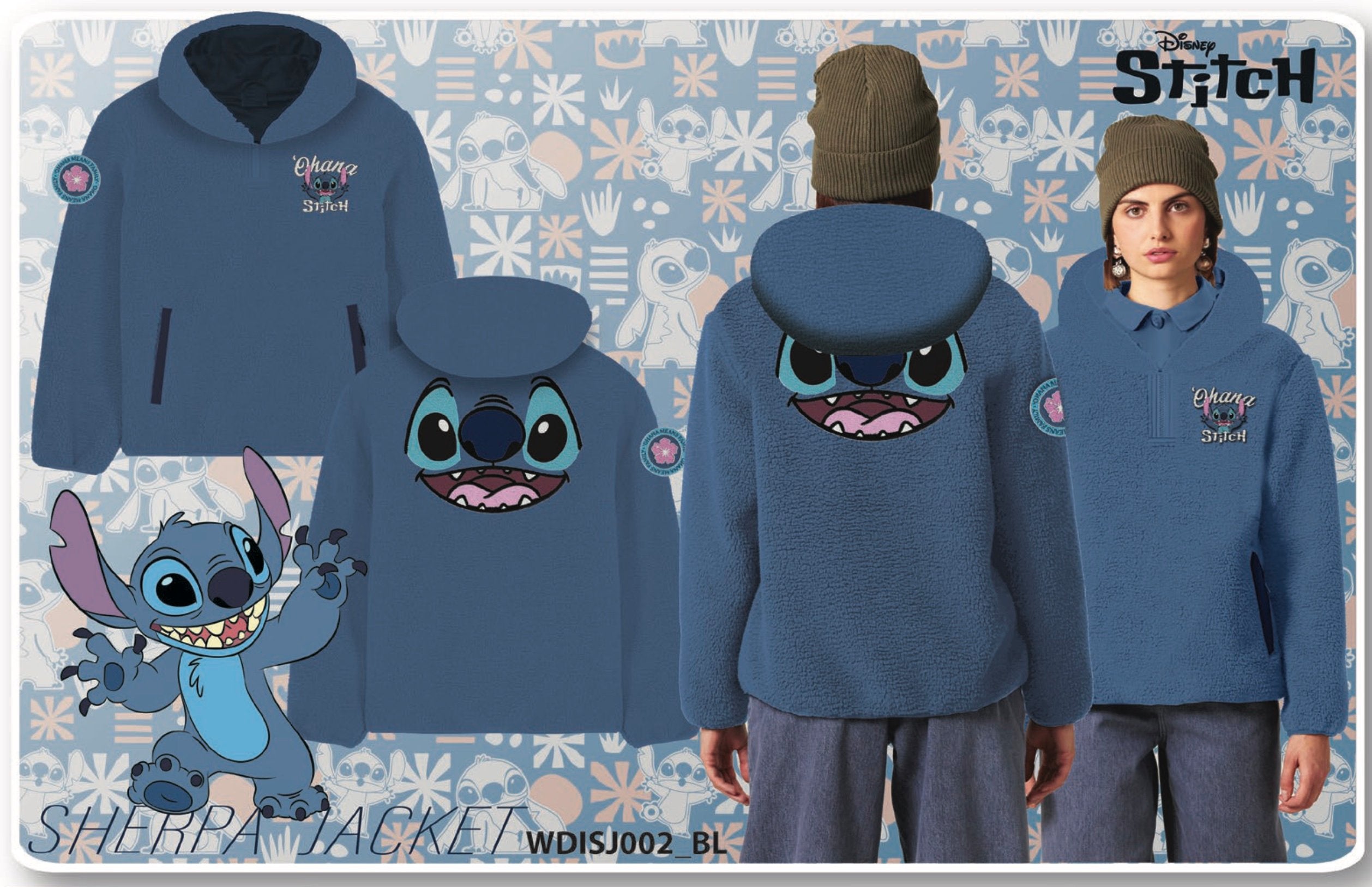 DISNEY - Stitch - Sherpa Jacket (XL)