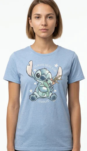 LILO & STITCH - Always here for cuddles - T-Shirt Women (M)