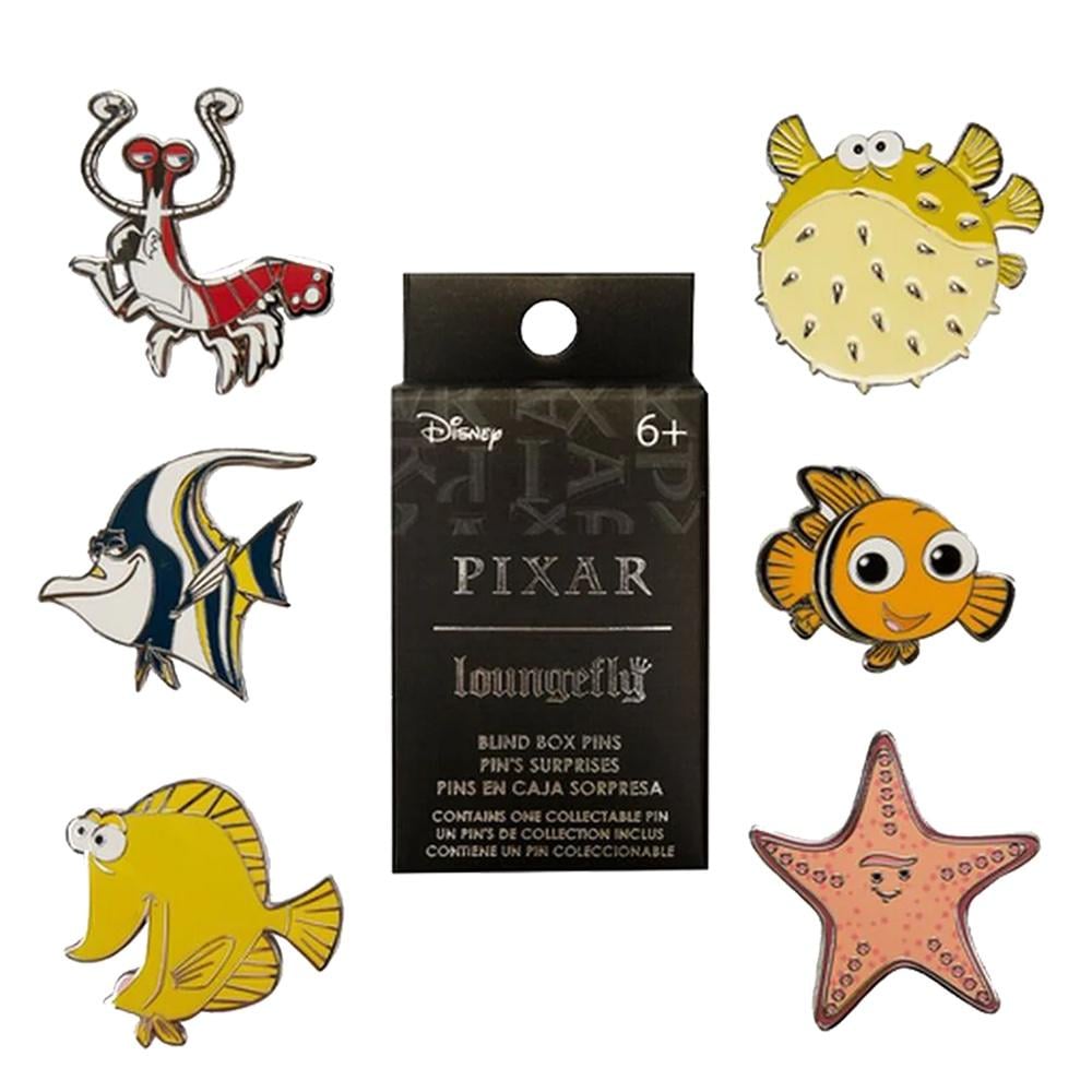 DISNEY - Funko Blind Box Enamel Pins - Nemo Fish Tank - 12 pcs