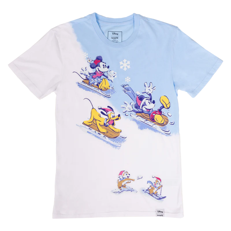 MICKEY & FRIENDS - Winter Wonderland - T-Shirt Unisex Loungefly (M)