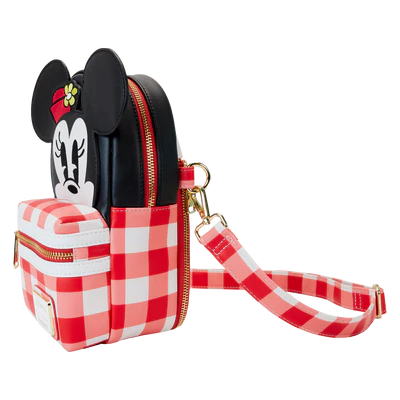 DISNEY - Minnie Mouse "Cup Holder" - Crossbody Bag Loungefly