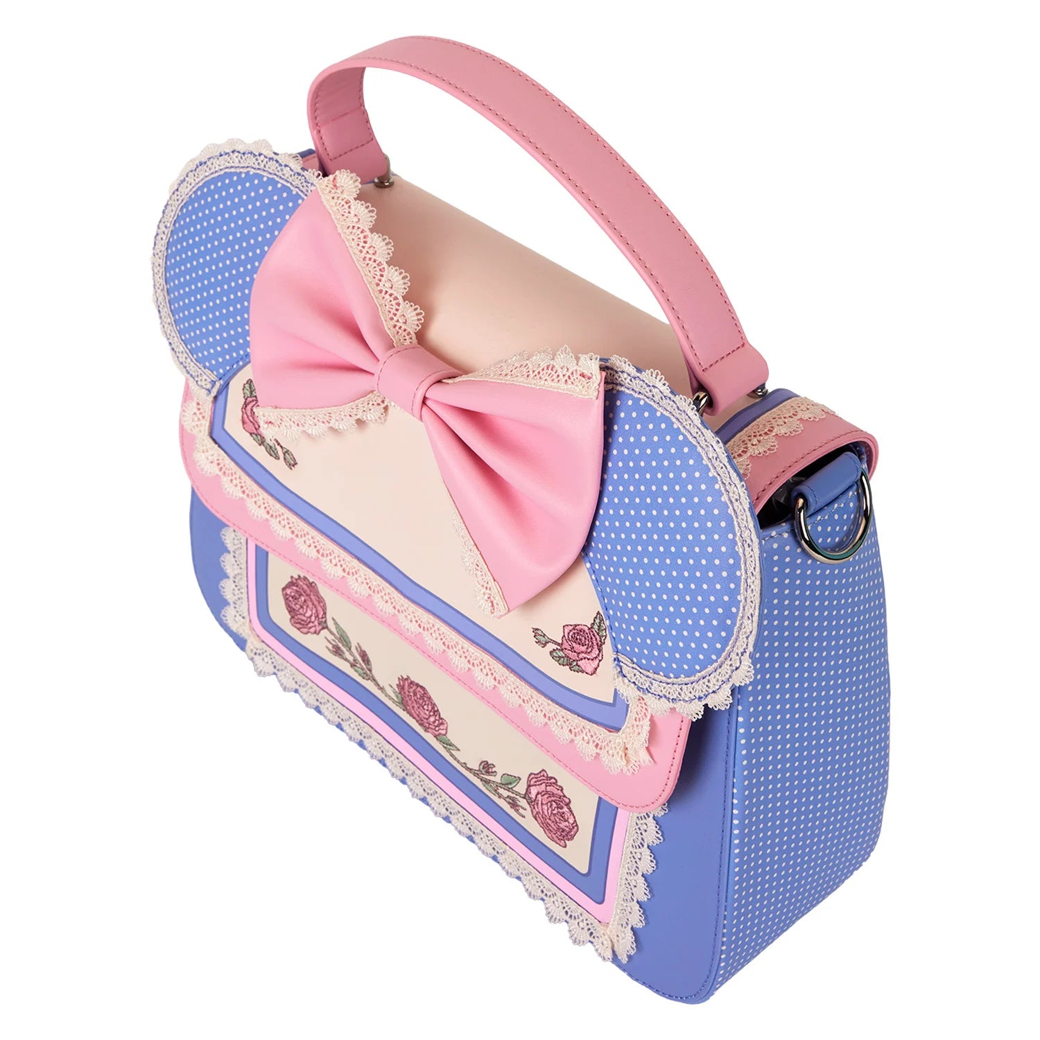 DISNEY - Minnie "Floral and Lace Ears" - Crossbody bag Loungefly