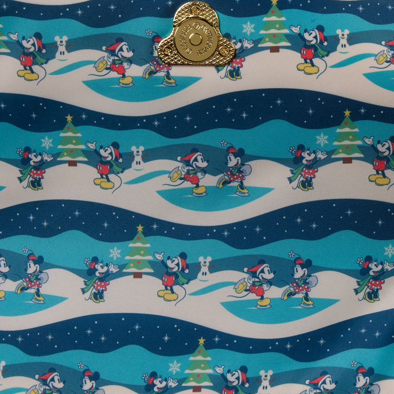 DISNEY - Mickey & Minnie "Holiday" - Crossbody bag Loungefly