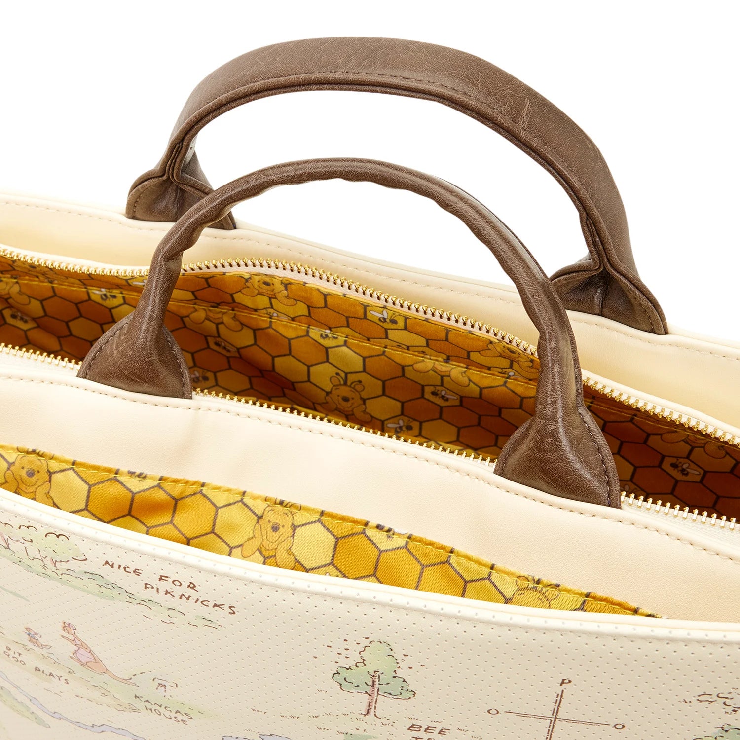WINNIE THE POOH - Hundred Acre Wood - Tote Bag LoungeFly