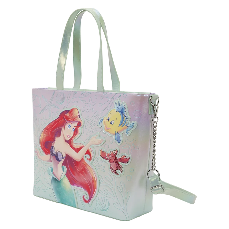 THE LITTLE MERMAID - Ariel & Flounder - Tote Bag LoungeFly
