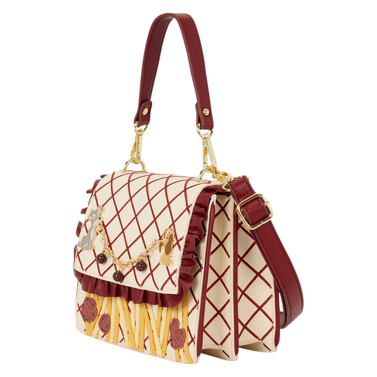 LADY AND THE TRAMP - Spaghetti Dinner - Crossbody bag Loungefly
