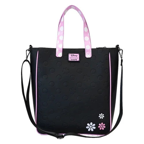 DISNEY - Minnie "Floral Rock the Dots" - Tote Bag Loungefly