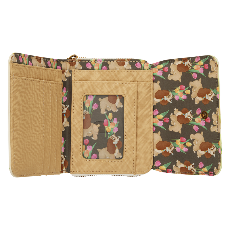 LADY AND THE TRAMP - Pastel Tulip - Wallet LoungeFly